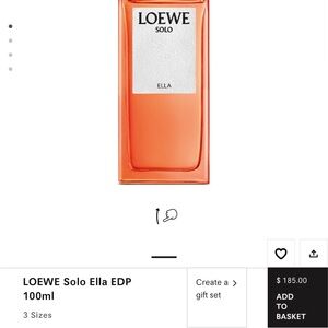 Loewe Solo Ella EDP 100ml - Bold Orange